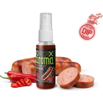 Dipovací sprej Delphin AromaX 30ml Česnek-Butyric/fluo zelená