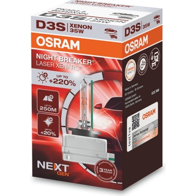 Xenonová výbojka D3S OSRAM 42V 35W PK32d-5 Night Breaker 66340XN2