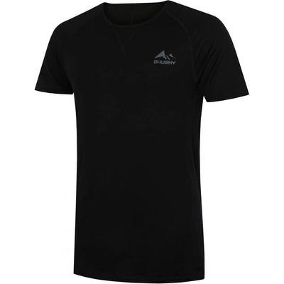 HUSKY Мъжка термо тениска с къс ръкав Mersa M, черна (hsk-HT0-0802)