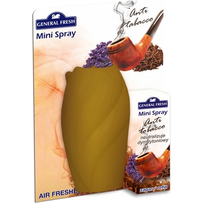 GENERAL FRESH osviežovač MINI SPREJ ANTITABAC 19 ml