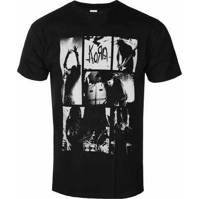 ROCK OFF мъжка тениска Korn - Blocks - Черен - ROCK OFF - KORNTS12MB