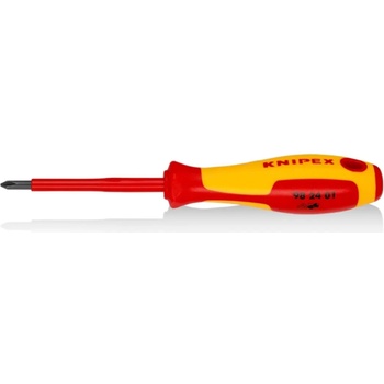 Skrutkovač krížový Phillips® izolovaný 1000V VDE, Knipex PH1 (K 98 24 01)