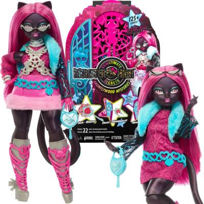 Mattel Monster High Skulltimate Secrets Hauntlywood Mysteries Catty Noir