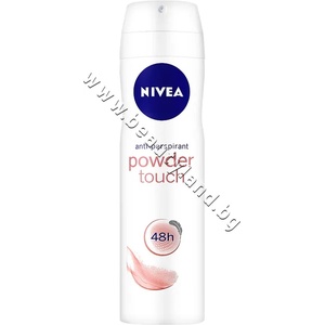 Nivea Дезодорант Nivea Powder Touch, p/n NI-82286 - Дамски спрей дезодорант с каолин (NI-82286)
