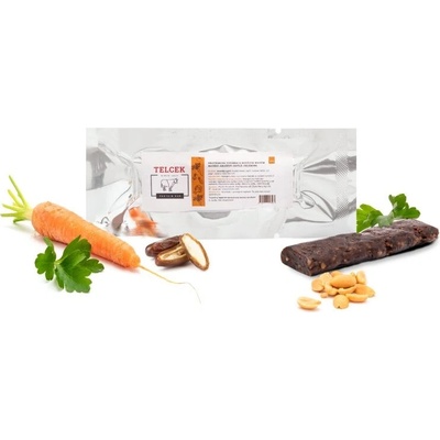 Telcek Hovězí proteinová tyčinka arašídy datle sušená zelenina 50 g