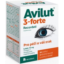 Avilut 3-forte Recordati 90 kapsúl