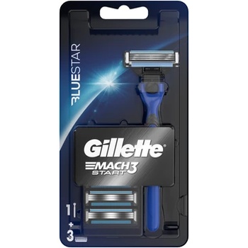 Gillette Mach 3 Start Blue, самобръсначка+3 ножчета (7702018616541)