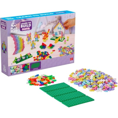 Plus-Plus Nauč sa stavať Pastel 600 ks