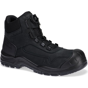Portwest steel nubuck s3 fc39 / Кожени обувки до глезена s3 hro sr fo sc - черни 48 (fc39bkr48)