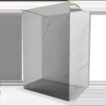 Mexen Kioto самостоятелна душ кабина 100 x 200 см, графит 8 мм, златна - 800-100-002-50-40 (800-100-002-50-40)