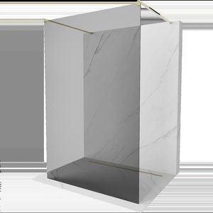 Mexen Kioto самостоятелна душ кабина 100 x 200 см, графит 8 мм, златна - 800-100-002-50-40 (800-100-002-50-40)