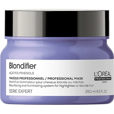 L'Oréal Serie Expert Blondifier Gloss дълбоко регенерираща маска за руса коса за жени 500 мл