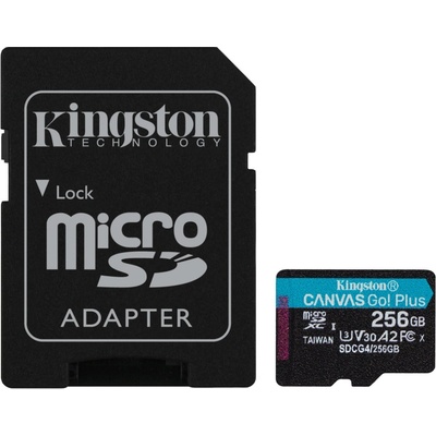 Kingston Canvas Go Plus A2 Micro SDXC 256GB SDCG4/256GB
