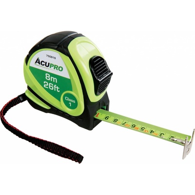 Acupro Svinovací metr 25 mm x 8 m nárazuvzdorný 750919