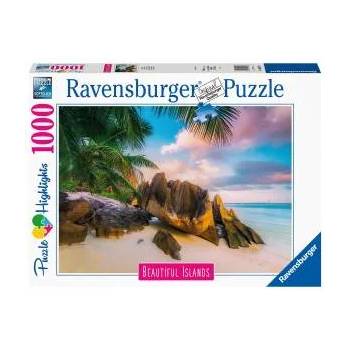 Ravensburger Пъзел Ravensburger 1000 части - Красиви острови: Сейшелите, 7016907