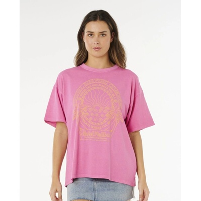 Rip Curl Hotel Malibu Heritage Tee Super Pink