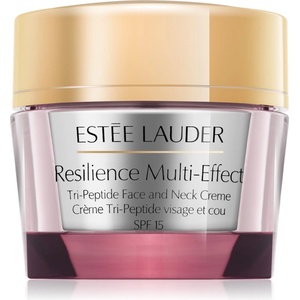 Estée Lauder Resilience Multi-Effect Tri-Peptide Face and Neck Creme SPF 15 интензивно подхранващ крем за суха кожа SPF 15 50ml