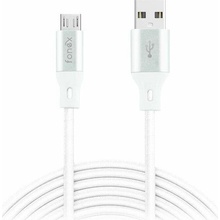 Fonex USBMICROFCFW dátový USB/Micro USB 10 W, 1m, bílý