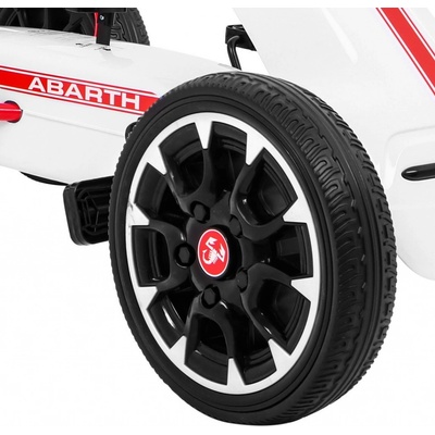 RKToys ABARTH white šlapací motokára – Zboží Dáma