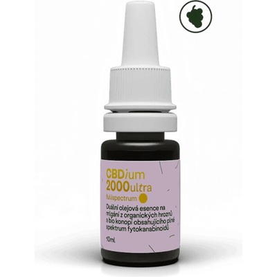 CBDium 2000 Ultra fullspectrum grape 10 ml