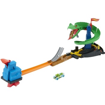 Hot Wheels city zatoč s kobrou