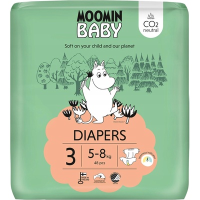 Muumi MOOMIN Baby 3 MIDI 5-8 kg 48 ks EKO