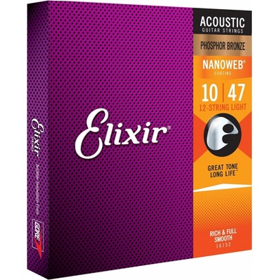 Elixir Acoustic Light pre 12 str. gitaru