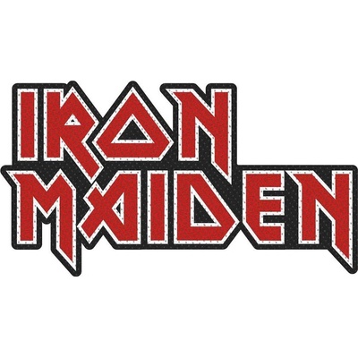 Nažehlovačka Iron Maiden - Logo Cut Out