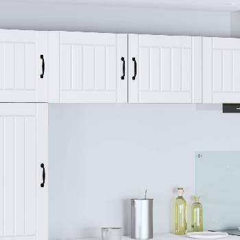 vidaXL Стенен шкаф LUCCA 2 pcs Бяло 50 x 31 x 40 см (884895)