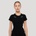 GymBeam Дамска тениска Tribal Ribbed Black XS