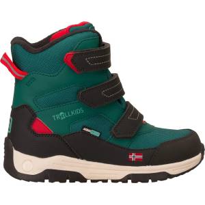 Trollkids Детски зимни ботуши Trollkids Kid's Lofoten Winter Boots XTS Winter boots - Dark Cyan / Black / Chili Red / Aqua Mint - размер 34 (EU) (702-4706-0617)