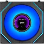 Lian Li UNI FAN SL-INF LCD Flex 120 Reverse Blade (12RSLIND1F1B)