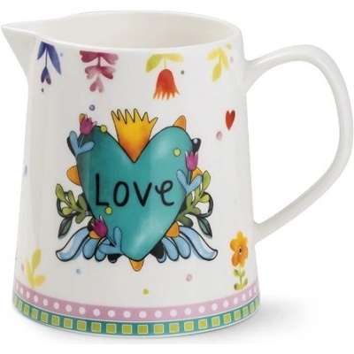 EGAN Love Turquoise Džbánek na Mléko 530 ml