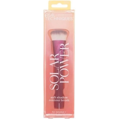 Real Techniques Solar Power Soft Shadow Contour Brush štetec na kontúrovanie fialová, červená