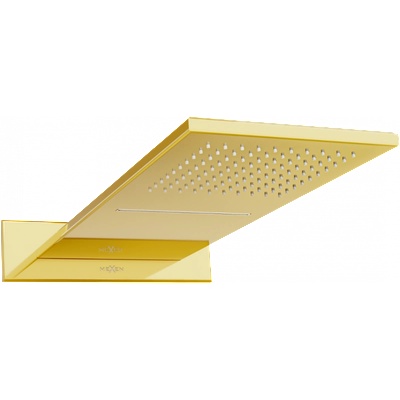 Mexen Waterfall дъждовна душ глава slim 50 x 22 см, златна - 79190-50 (79190-50)