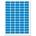 CDRmarket Самозалепващи етикети 38 x 21, 2 mm, 65 етикети A4, 20 чаршафи, син (R0ECO.0102BLUE)