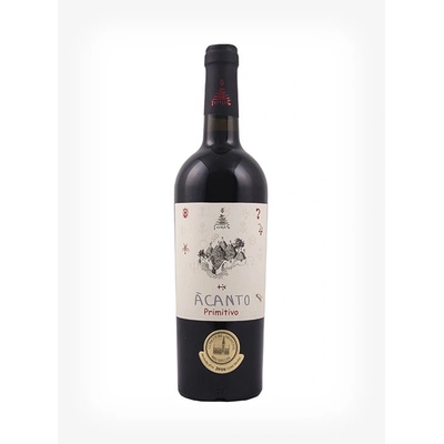 Ionis ÁCANTO Puglia Primitivo suché červené 2022 13,5% 0,75 l (čistá fľaša)