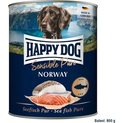 Happy Dog Lachs Pur Norway losos 800 g