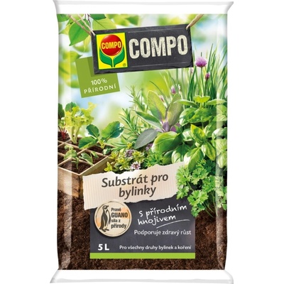 Compo Substrát pre bylinky 5 l