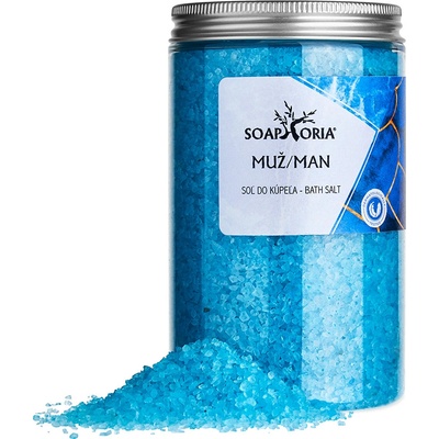 Soaphoria Eternal Looker soľ do kúpeľa Večný fešák 500 g