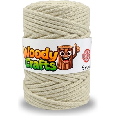 Woody Crafts Woody PREMIUM 5 mm (100m) - Béžová (Beige)