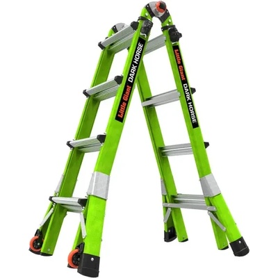 Little Giant Ladder Професионална двураменна стълба Little Giant DARK HORSE 2.0 M17 Fiberglass/ 150кг (16117-001)