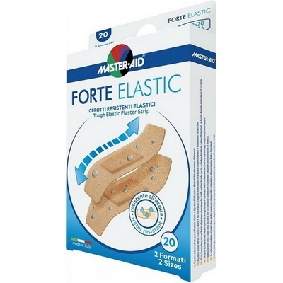 FORTE Elastic elastické vodeodolné náplasti 2 veľ. 20 ks