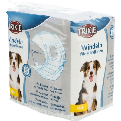 Trixie Papírové pleny pro feny M 32-48 cm 12 ks