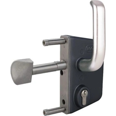 LOCINOX LSKZ 7016 - komplet zámkové krabice pro profil 80 mm, pro posuvné brány, antracit LSKZ8080U2L_7016