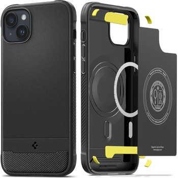 Spigen Гръб Spigen Rugged Armor Mag за iPhone 14/13 - Черен (8809811865141)