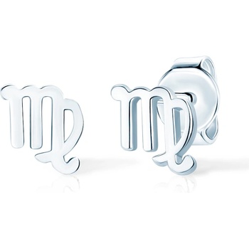 SAVICKI Обеци със зодиакален знак Дева savicki: сребро