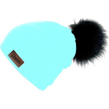 Drexiss čepice s bambulí chlupáč mint