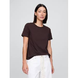 GAP Памучна тениска GAP GAP | Kafyav | ЖЕНИ | XXS - zoot - 39,39 лв