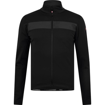Castelli Яке Castelli Men's Raddoppia Windproof Thermal Performance Cycling Jacket - Light Black